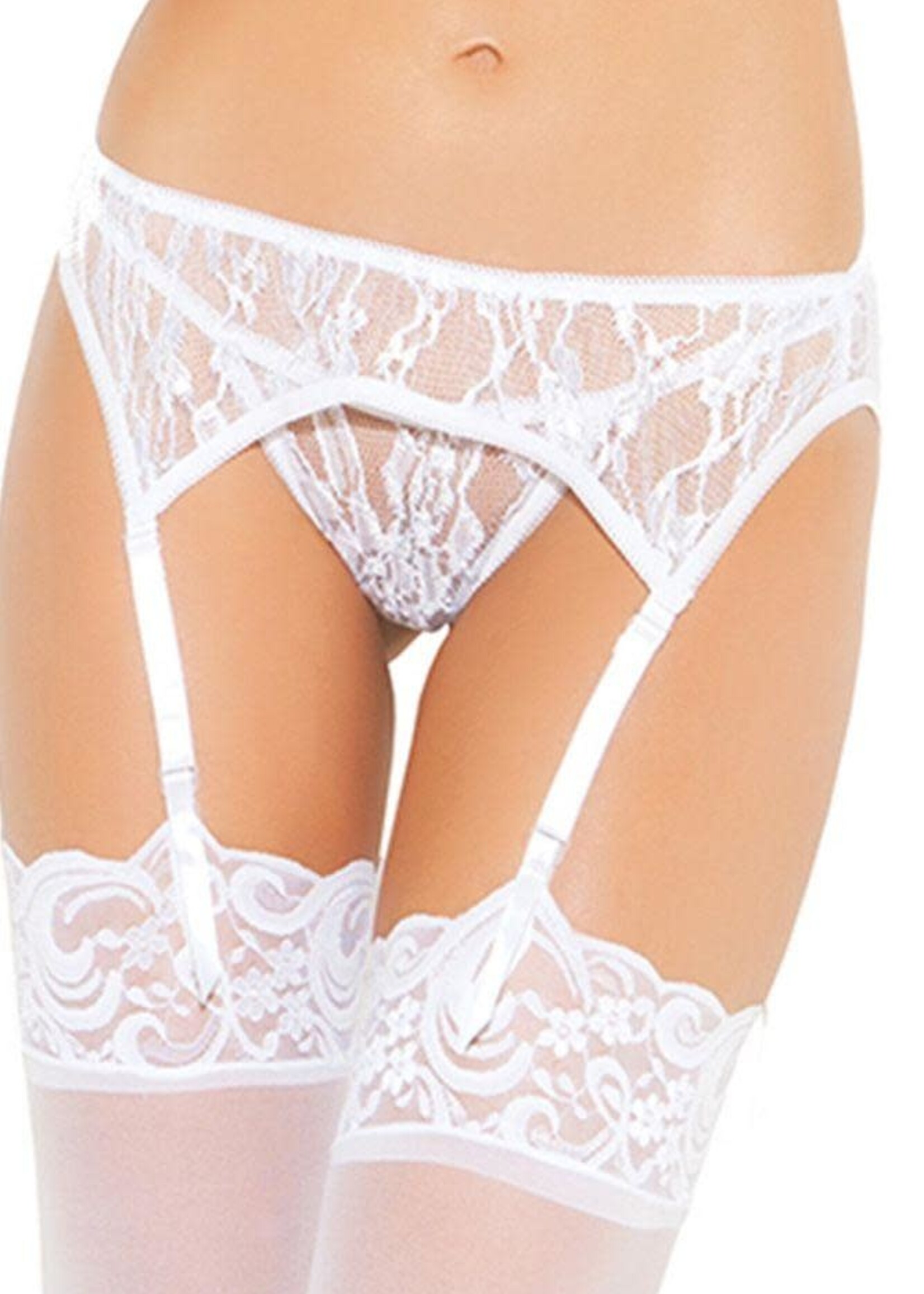 Elegant Moments Blinded By The White Garter Belt in OS