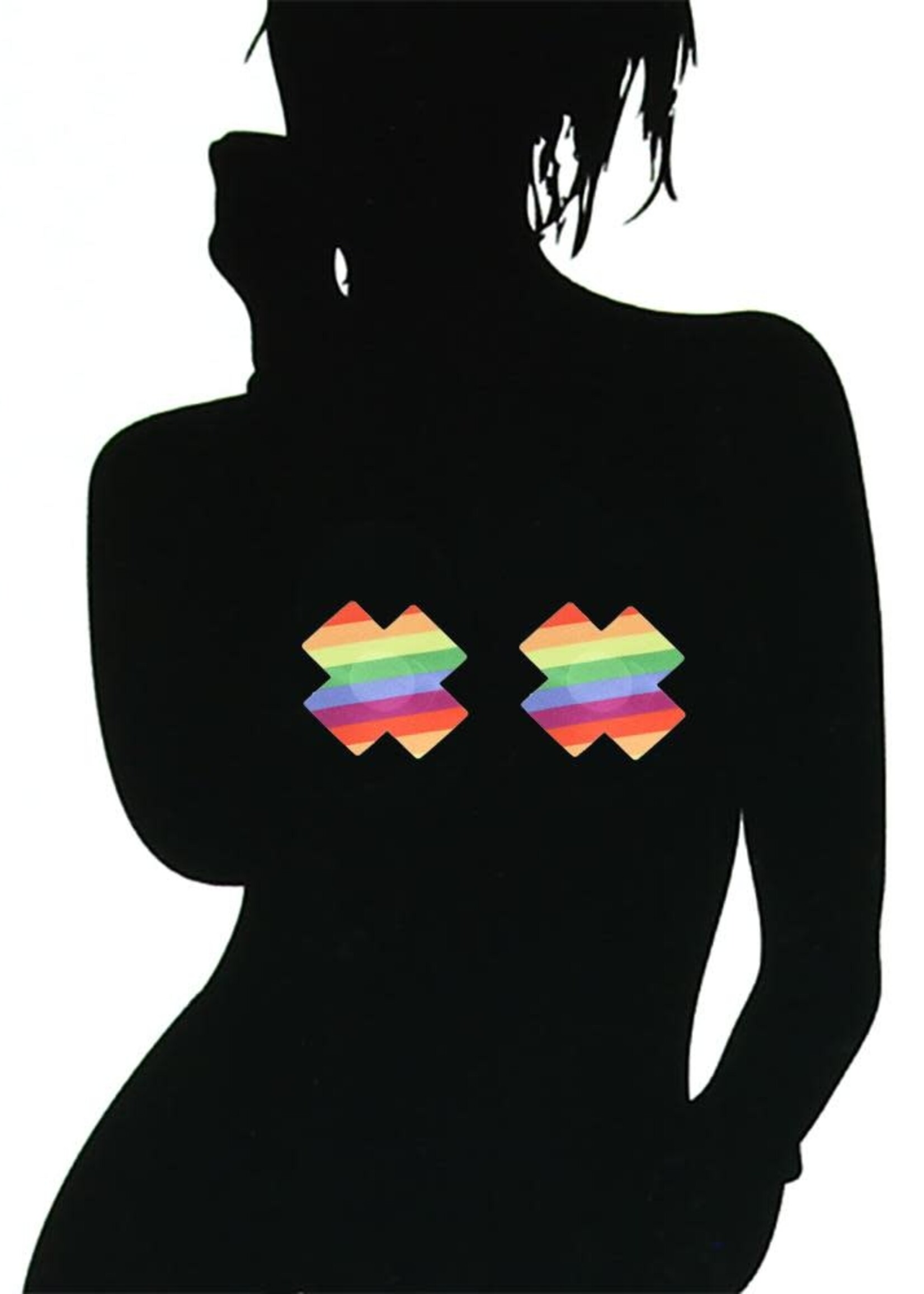 Coquette Rainbow Pasties (2 pack)
