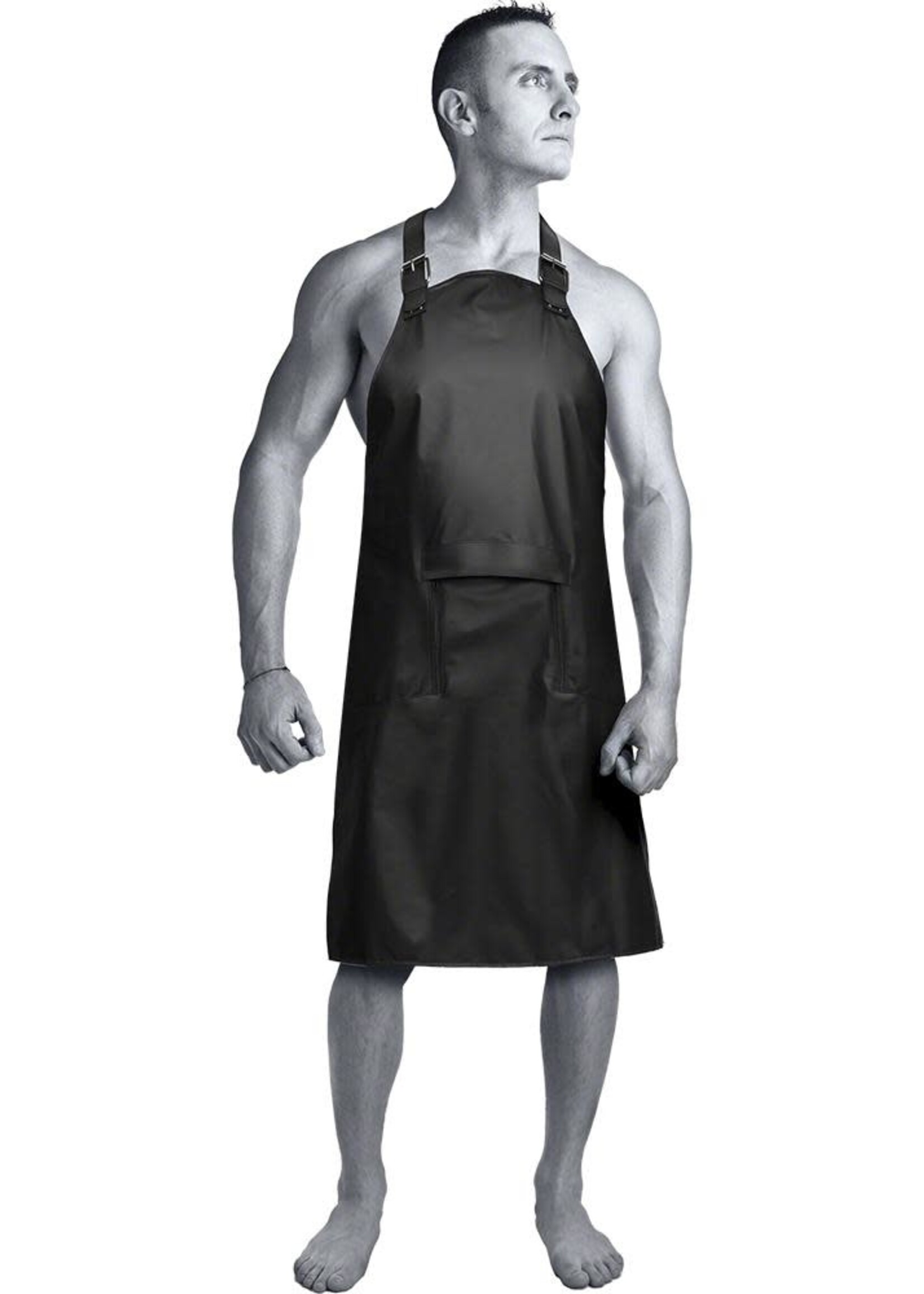 Kink by Doc Johnson Kink Wet Works Master Apron With Zippered Flap