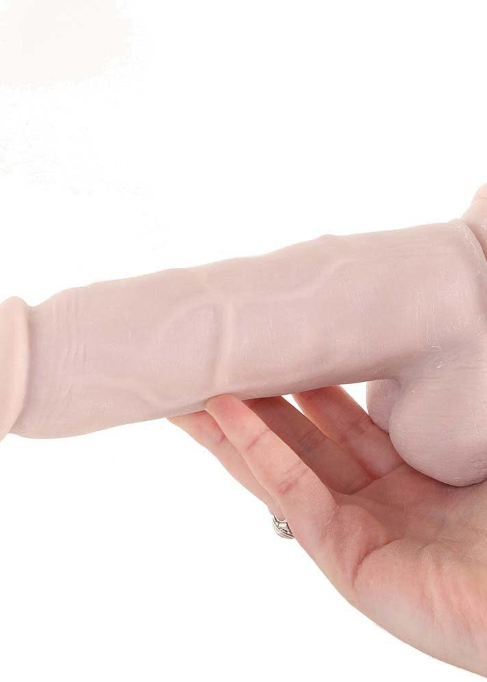 Evolved Evolved - Real Supple Poseable Girthy Dildo 8.5"
