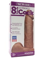 Doc Johnson 8" Ultraskyn Vac-U-Lock Dildo