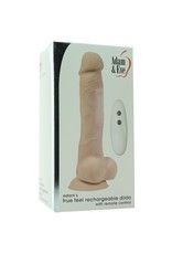 Adam & Eve Adams True Feel Remote Control  Vibrating Dildo