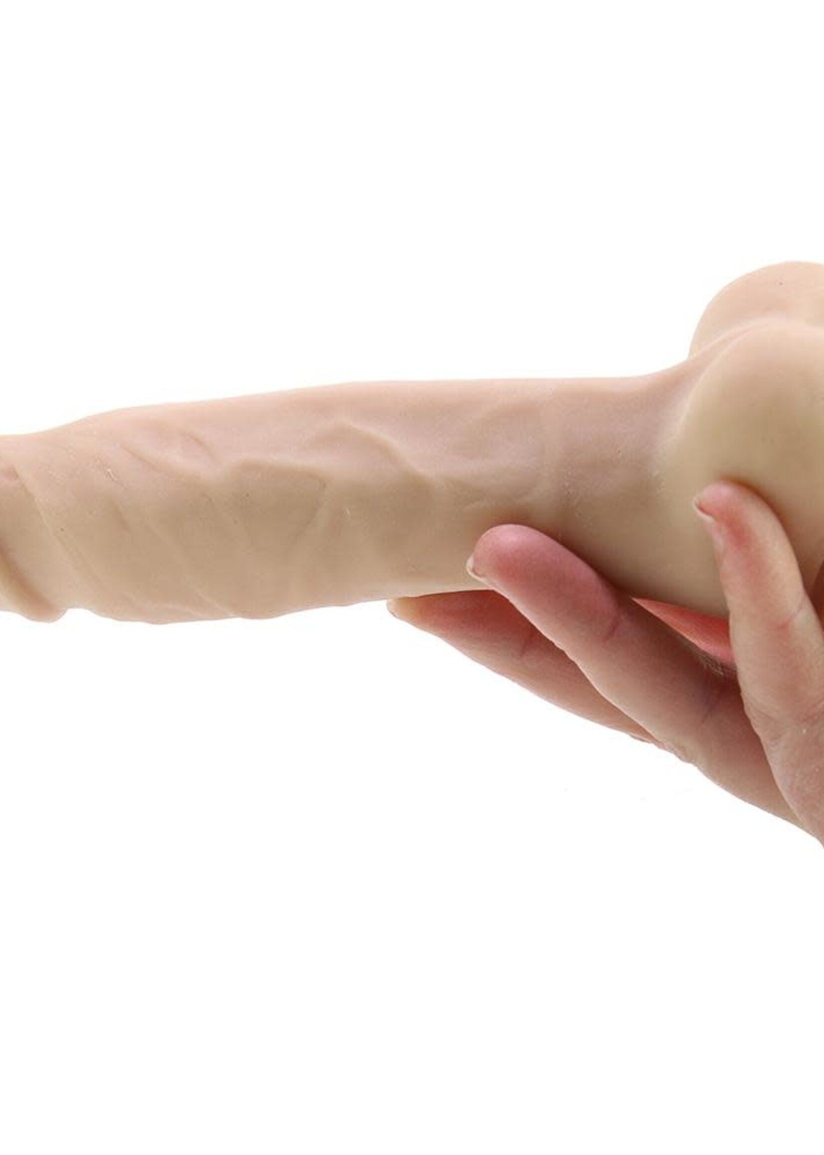 Adam & Eve Adams True Feel Remote Control  Vibrating Dildo