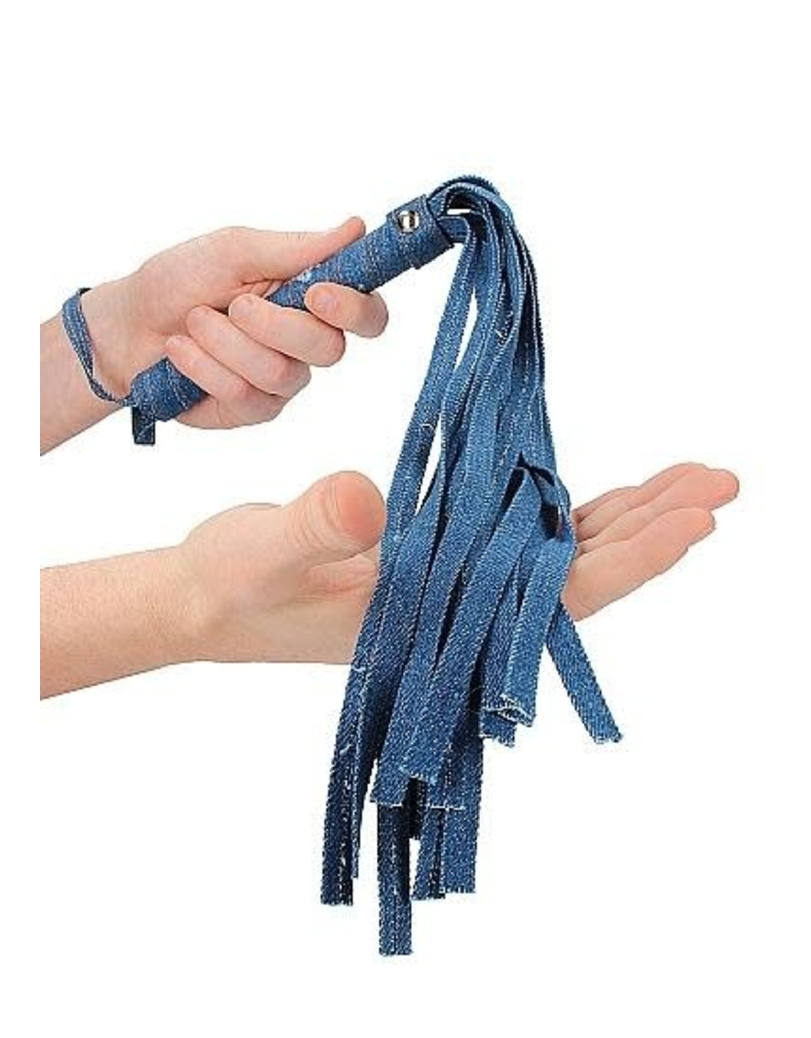 Ouch! Denim Flogger - Roughend Denim Style - Blue
