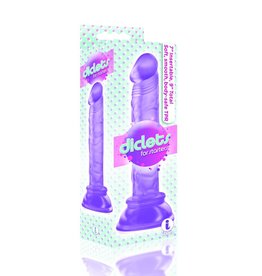 Diclets for Starters 8” Dildo - Purple
