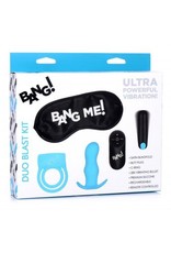 XR Brands Bang! Duo Blast Remote Control Cock Ring and Butt Plug Vibe Kit
