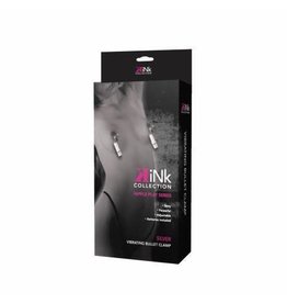TW Trades Kink - Vibrating Bullet Nipple Clamps Silver