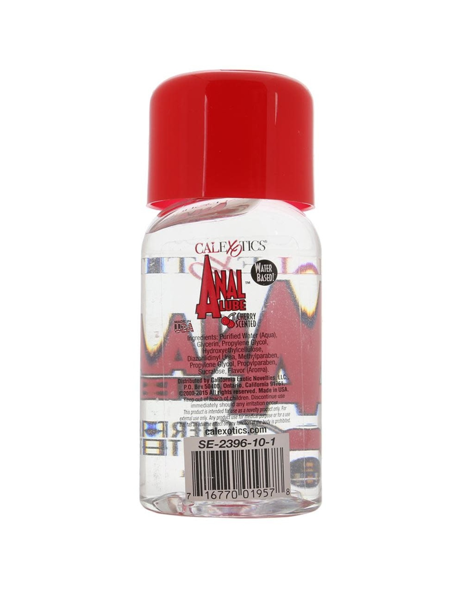 Calexotics Calexotics - Anal Lube - Cherry Scented - 6 oz