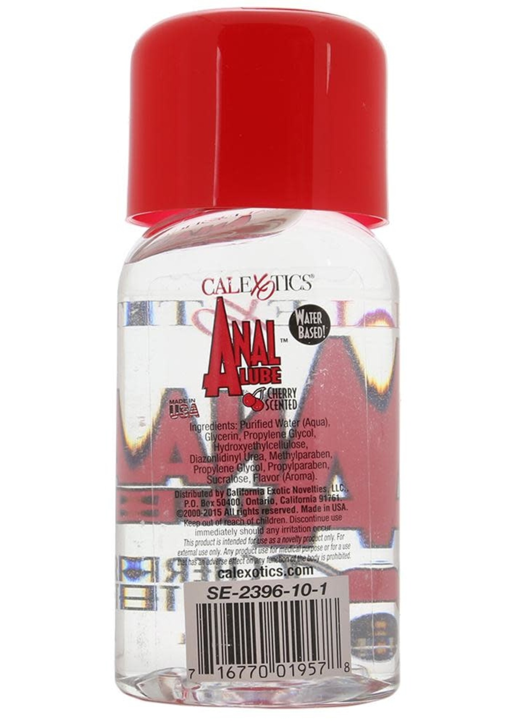 Calexotics Calexotics - Anal Lube - Cherry Scented - 6 oz