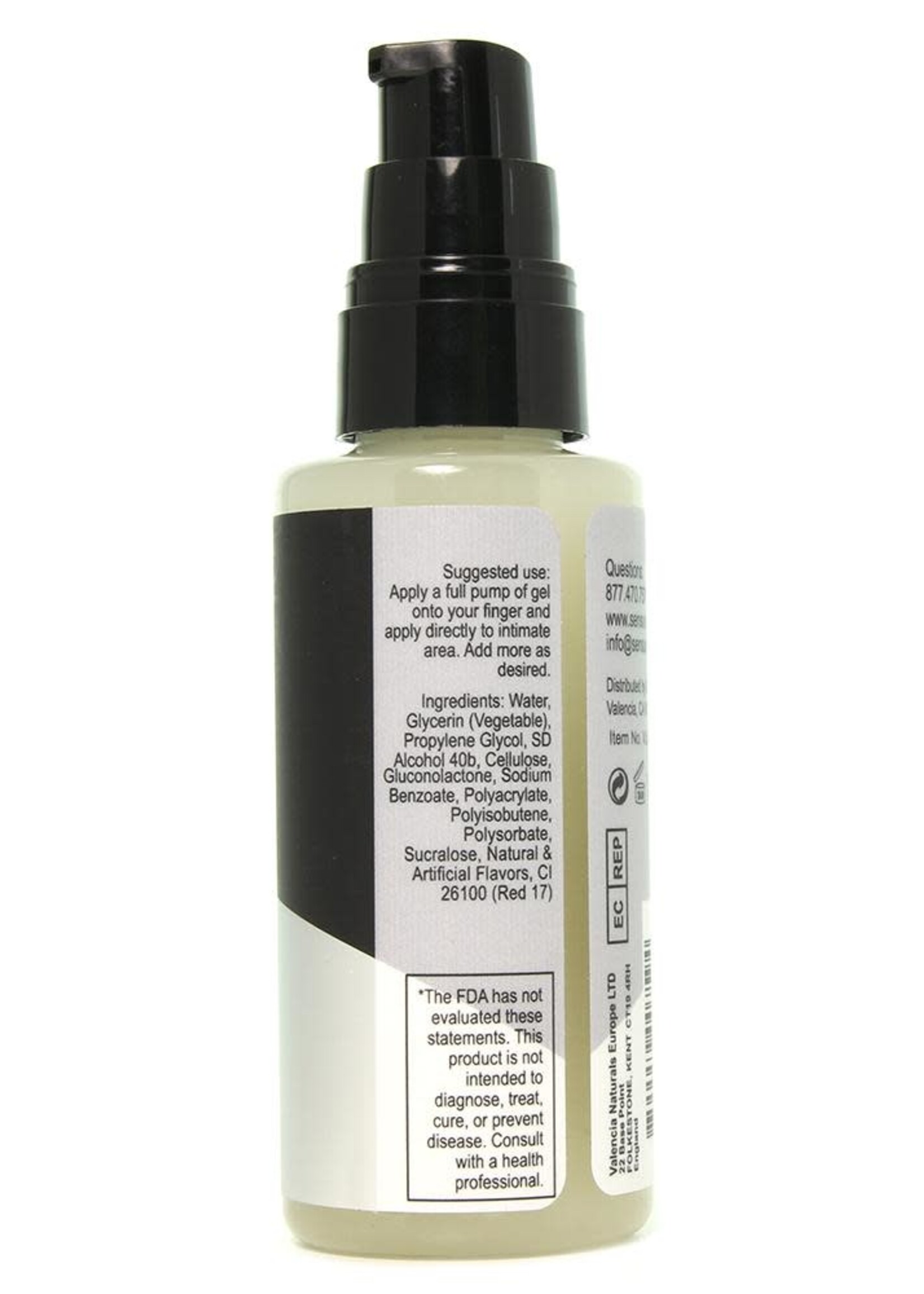 Sensuva Happy Hiney - Anal Comfort Cream - 2 oz