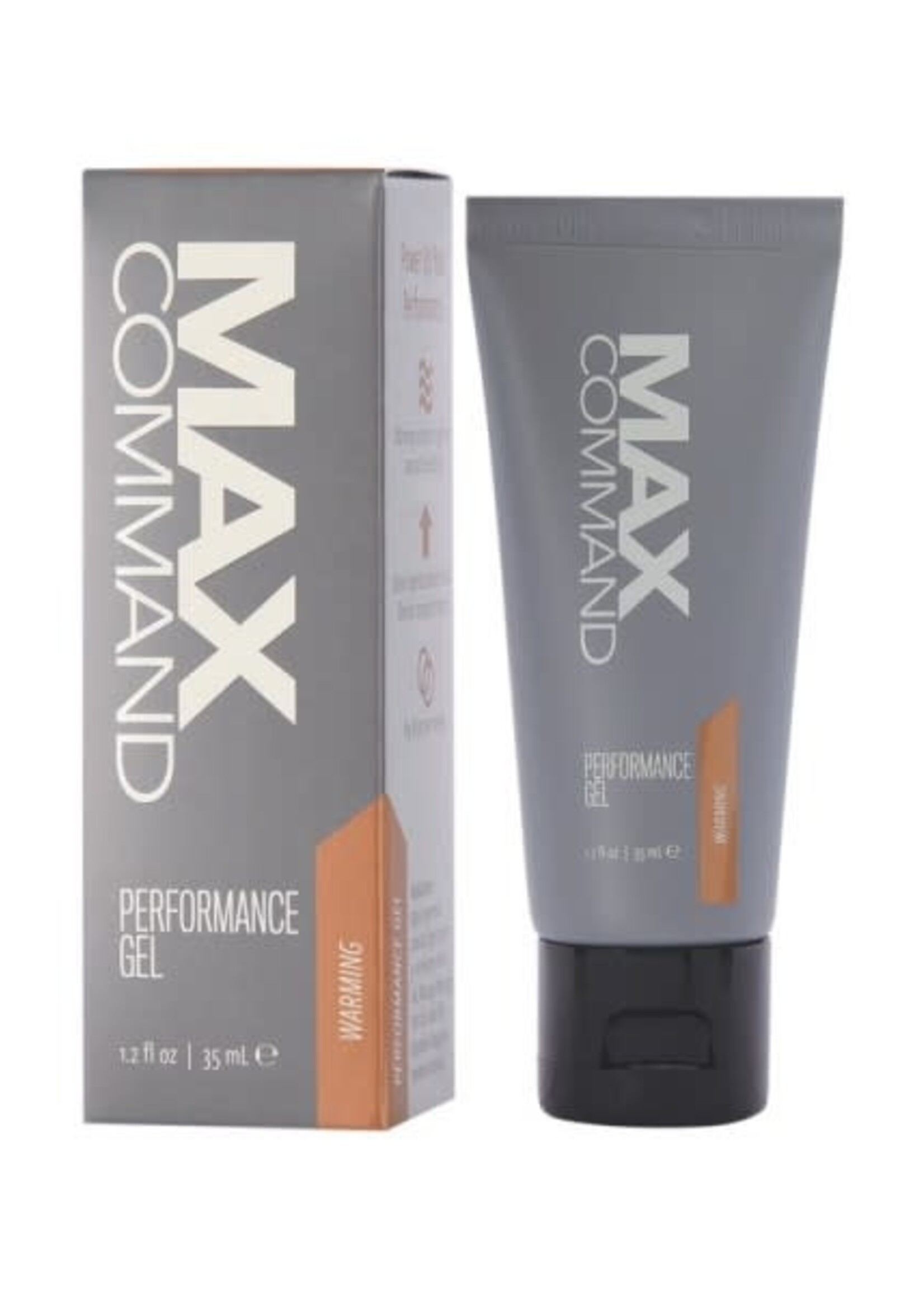 Max Command Performance Gel - Warming - 1.2 oz