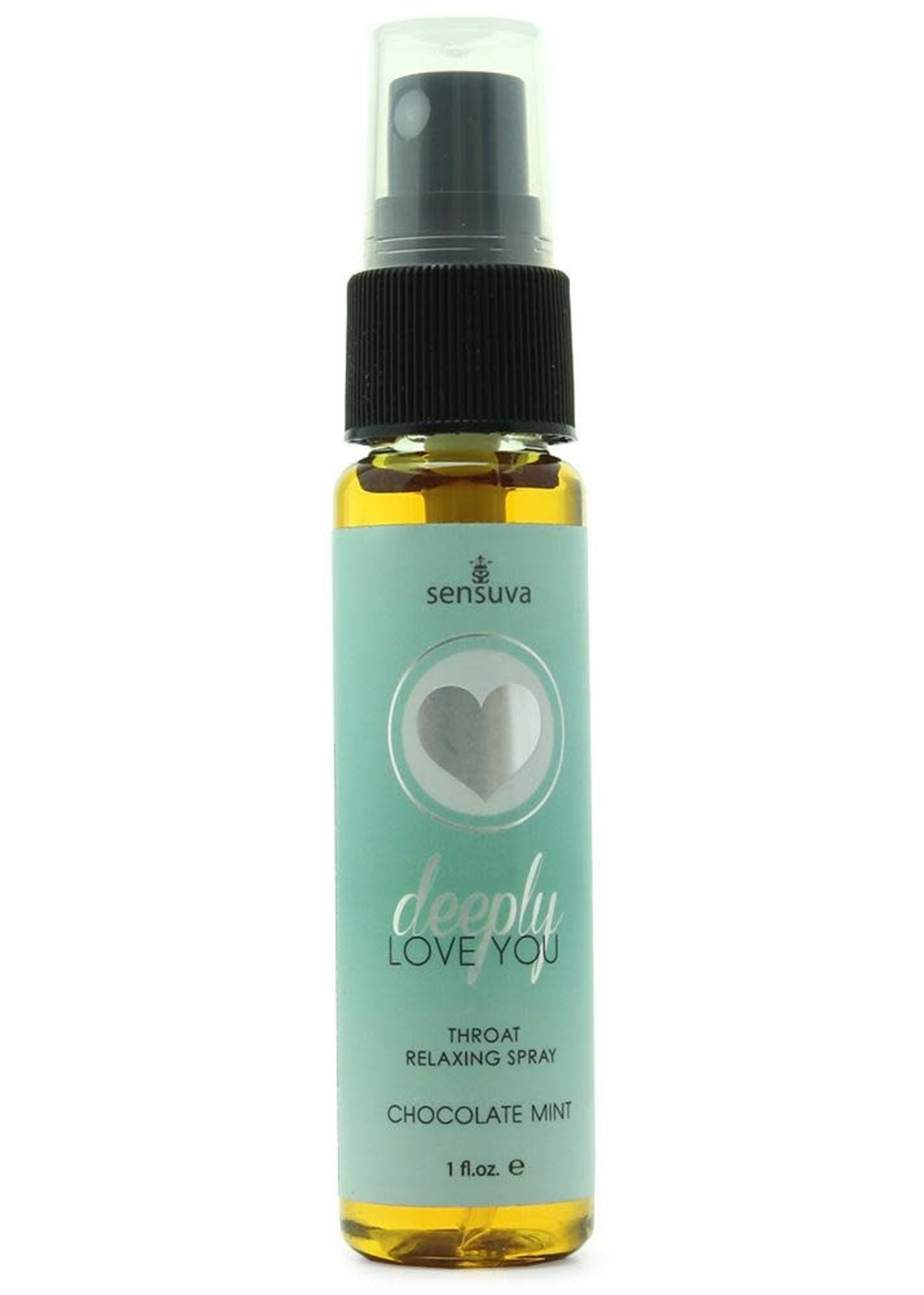 Sensuva Deeply Love You - Throat Relaxing Spray -Chocolate  Mint - 1 oz