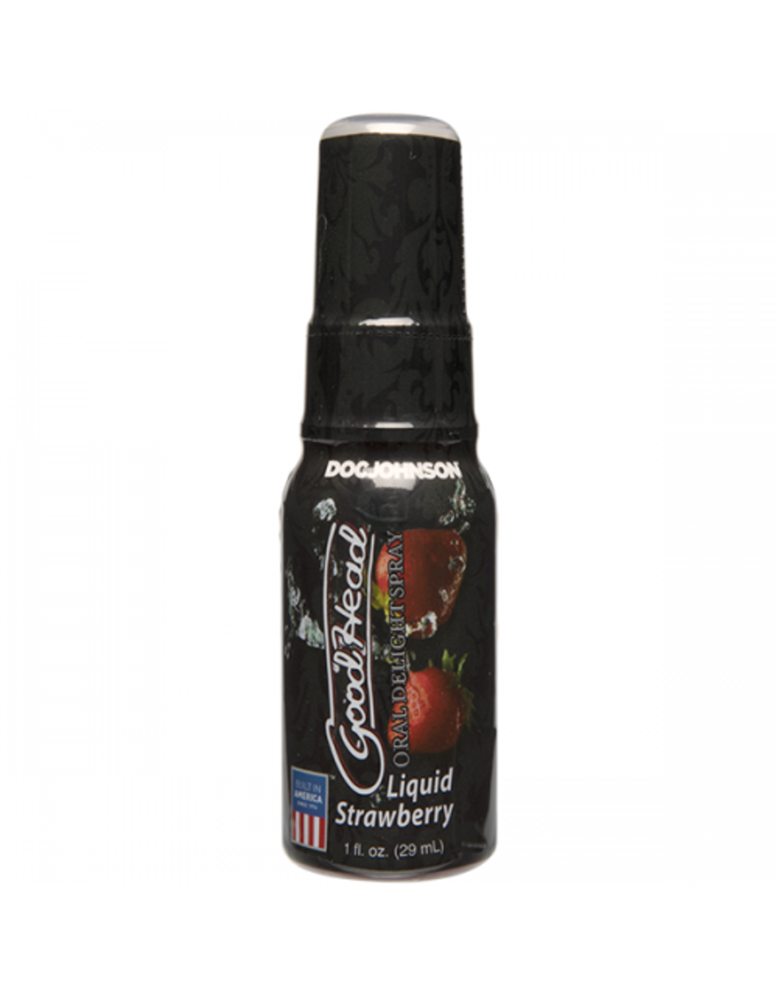 Doc Johnson GoodHead - Oral Delight Spray - Liquid Strawberry - 1 oz