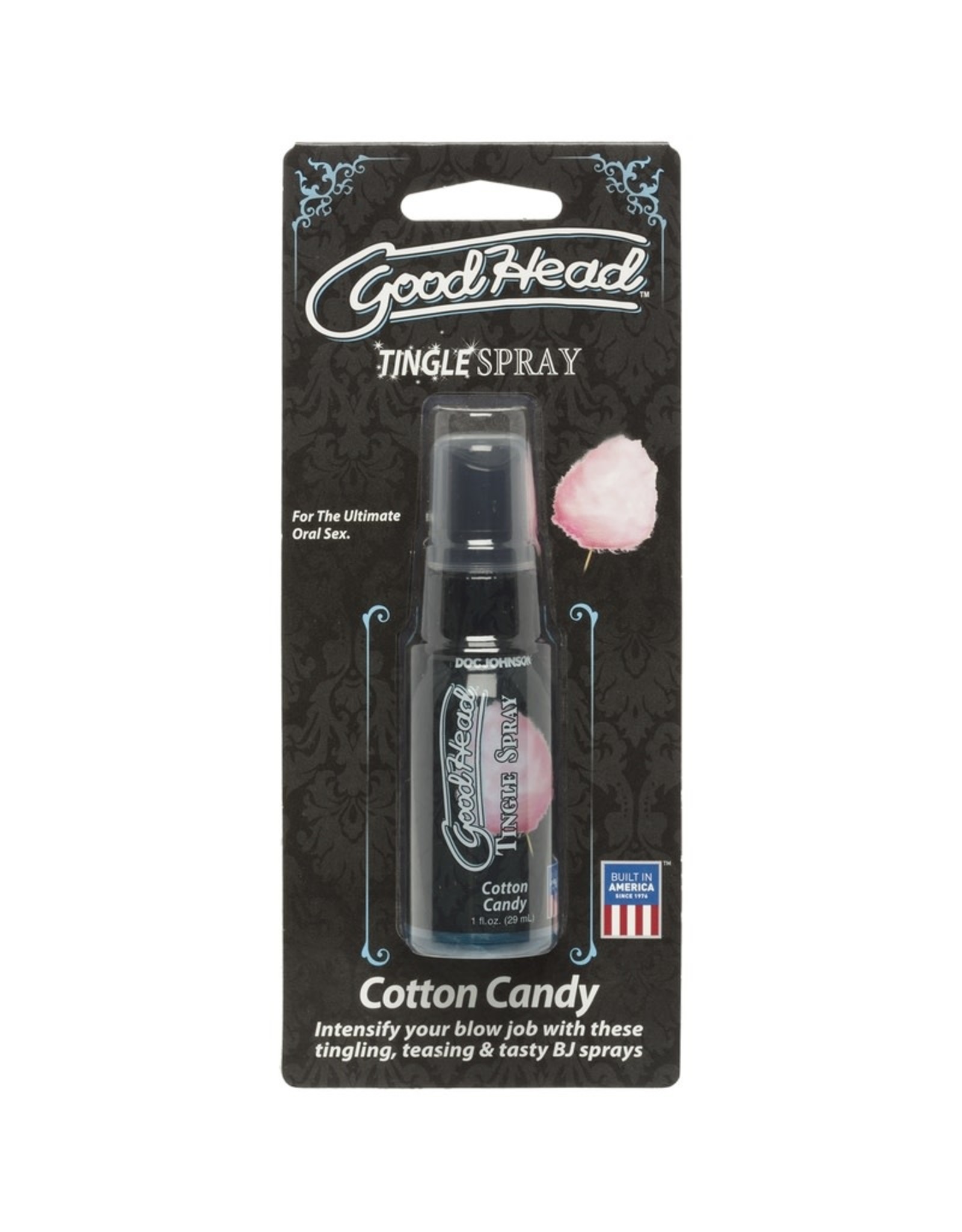 Doc Johnson GoodHead - Tingle Spray - Cotton Candy - 1 oz