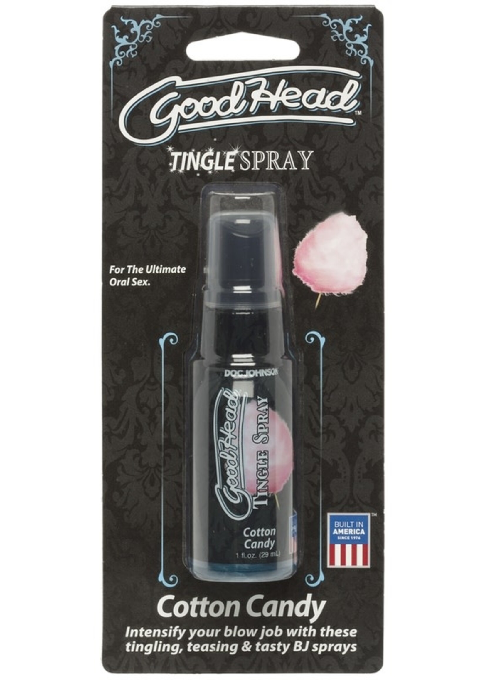 Doc Johnson GoodHead - Tingle Spray - Cotton Candy - 1 oz