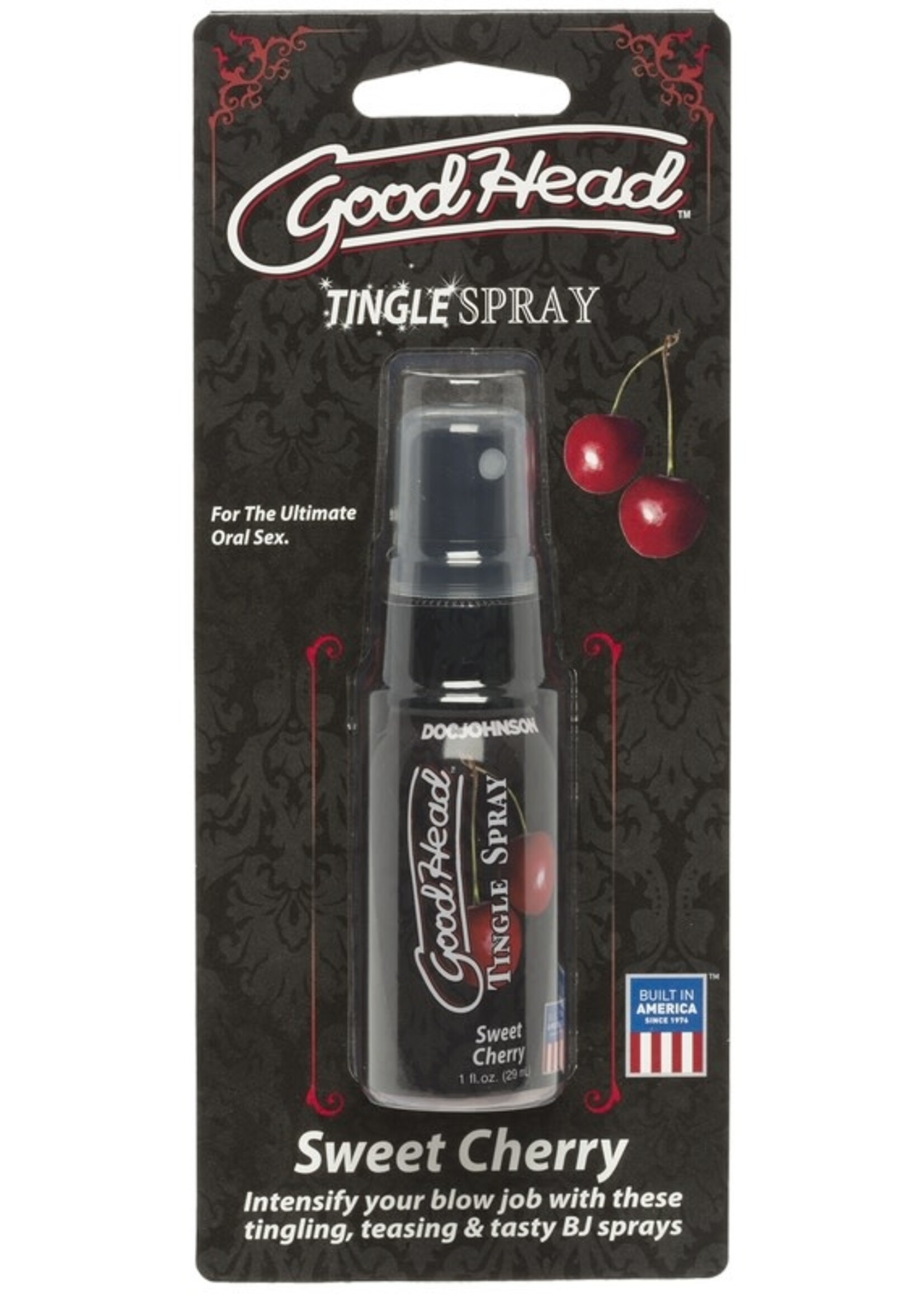 Doc Johnson GoodHead - Tingle Spray - Sweet Cherry - 1 oz