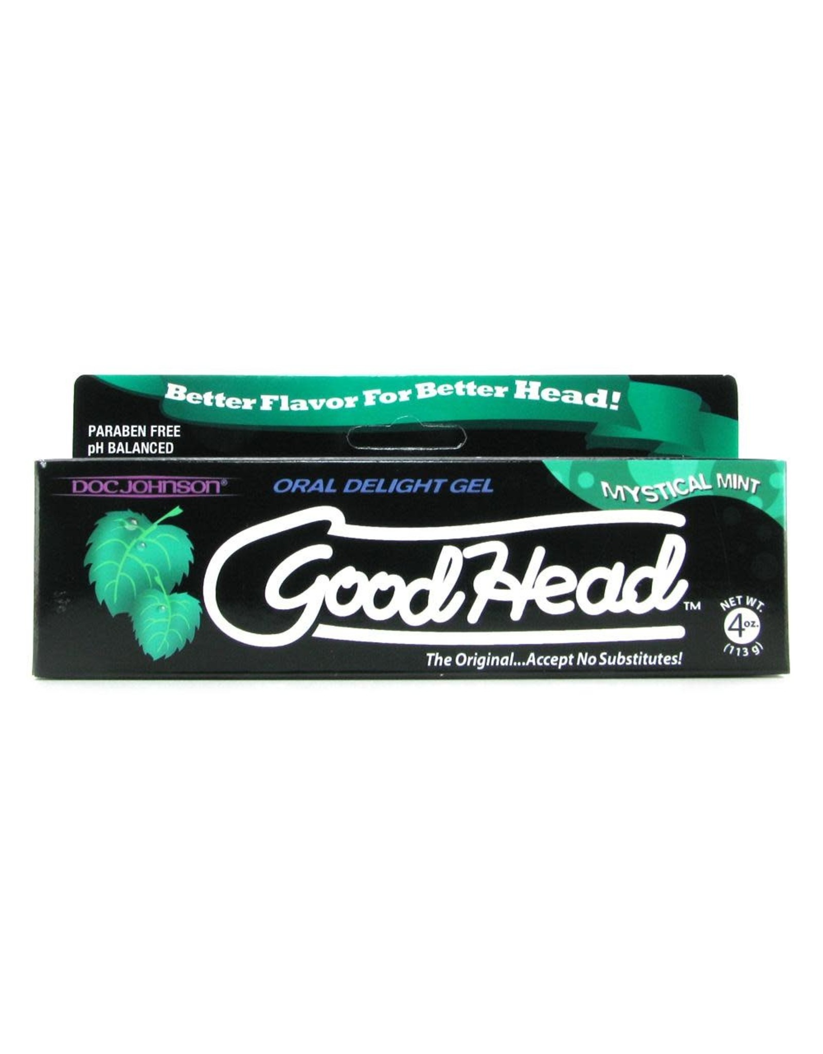 Doc Johnson GoodHead - Oral Delight Gel -Mystical Mint - 4 oz