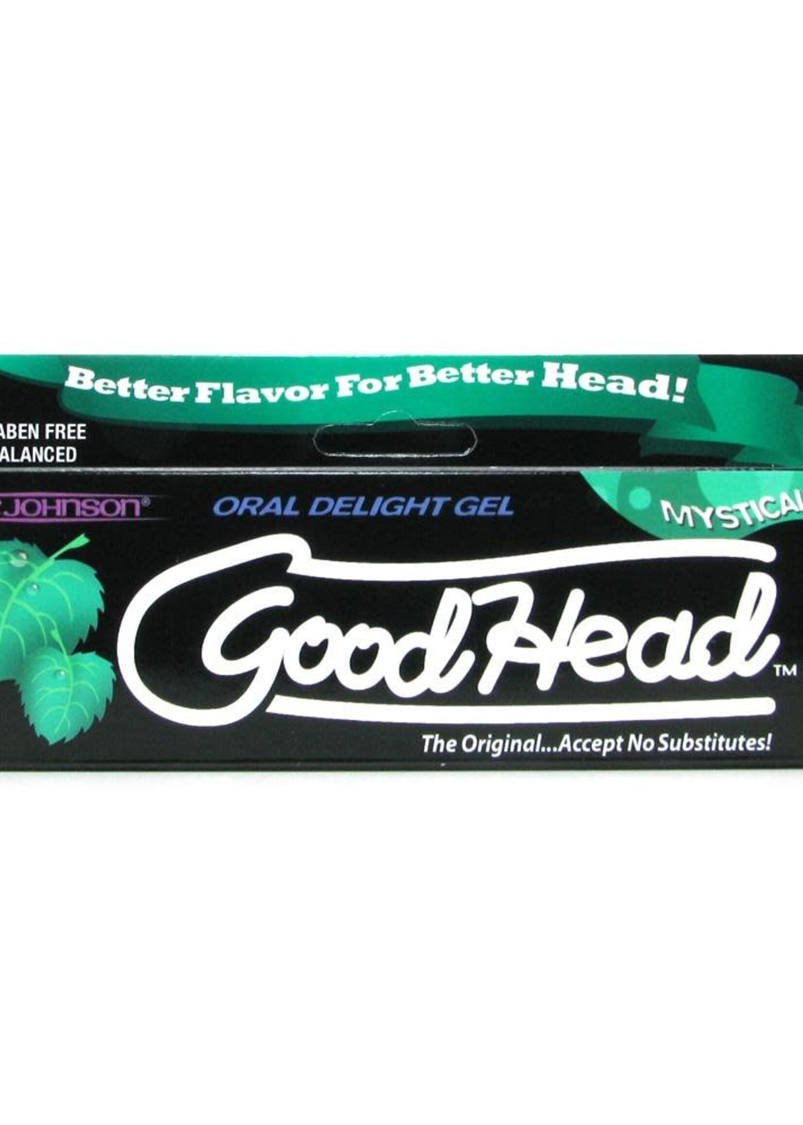 Doc Johnson GoodHead - Oral Delight Gel -Mystical Mint - 4 oz