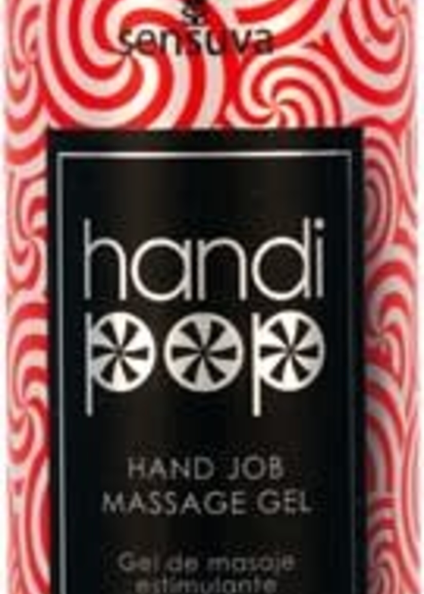 Sensuva Sensuva - HandiPop Edible Massage Gel - Strawberry (4oz)