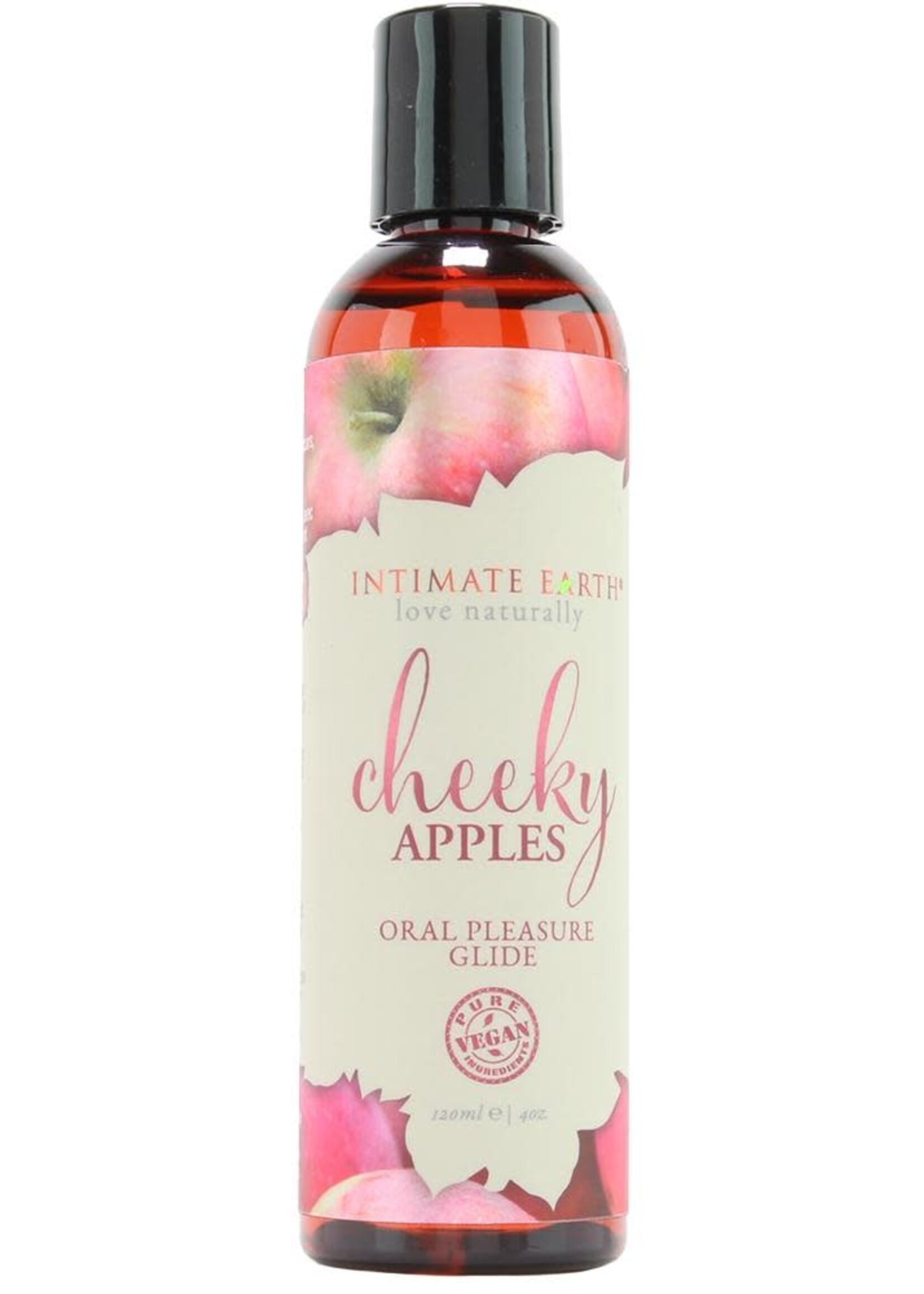Intimate Earth - Oral Pleasure Glide -Cheeky Apples
