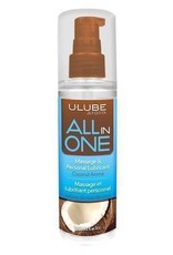 All in One Massage/Lubricant - Coconut - 4.2 oz