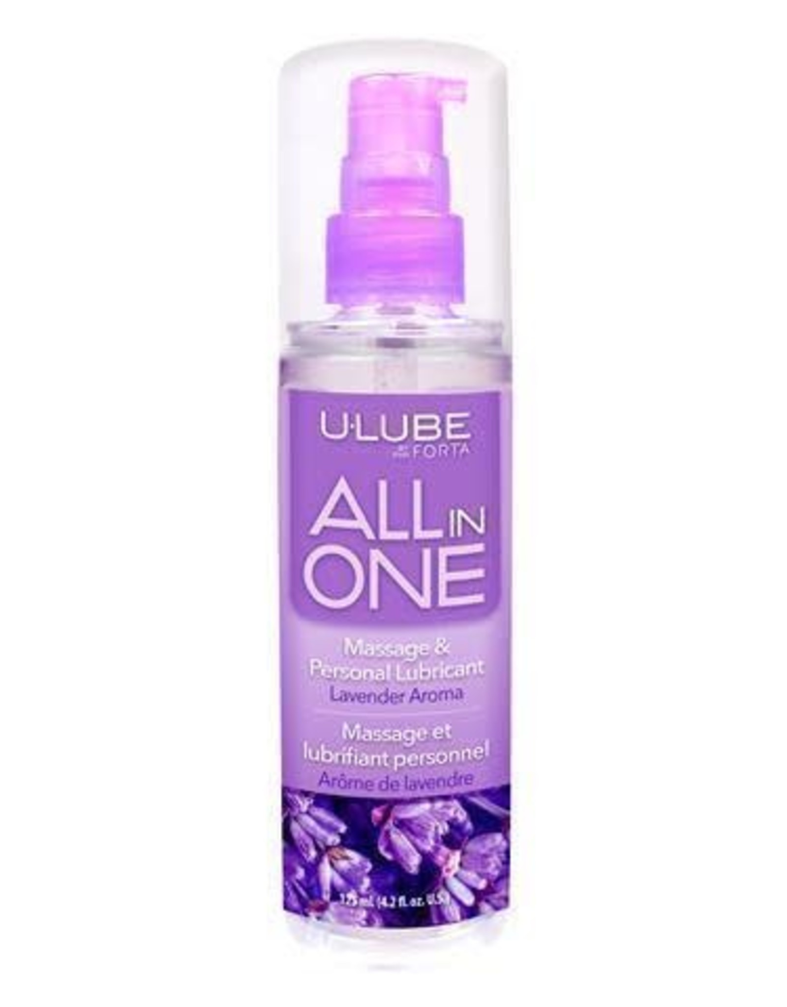 All in One Massage/Lubricant - Lavender - 4 oz