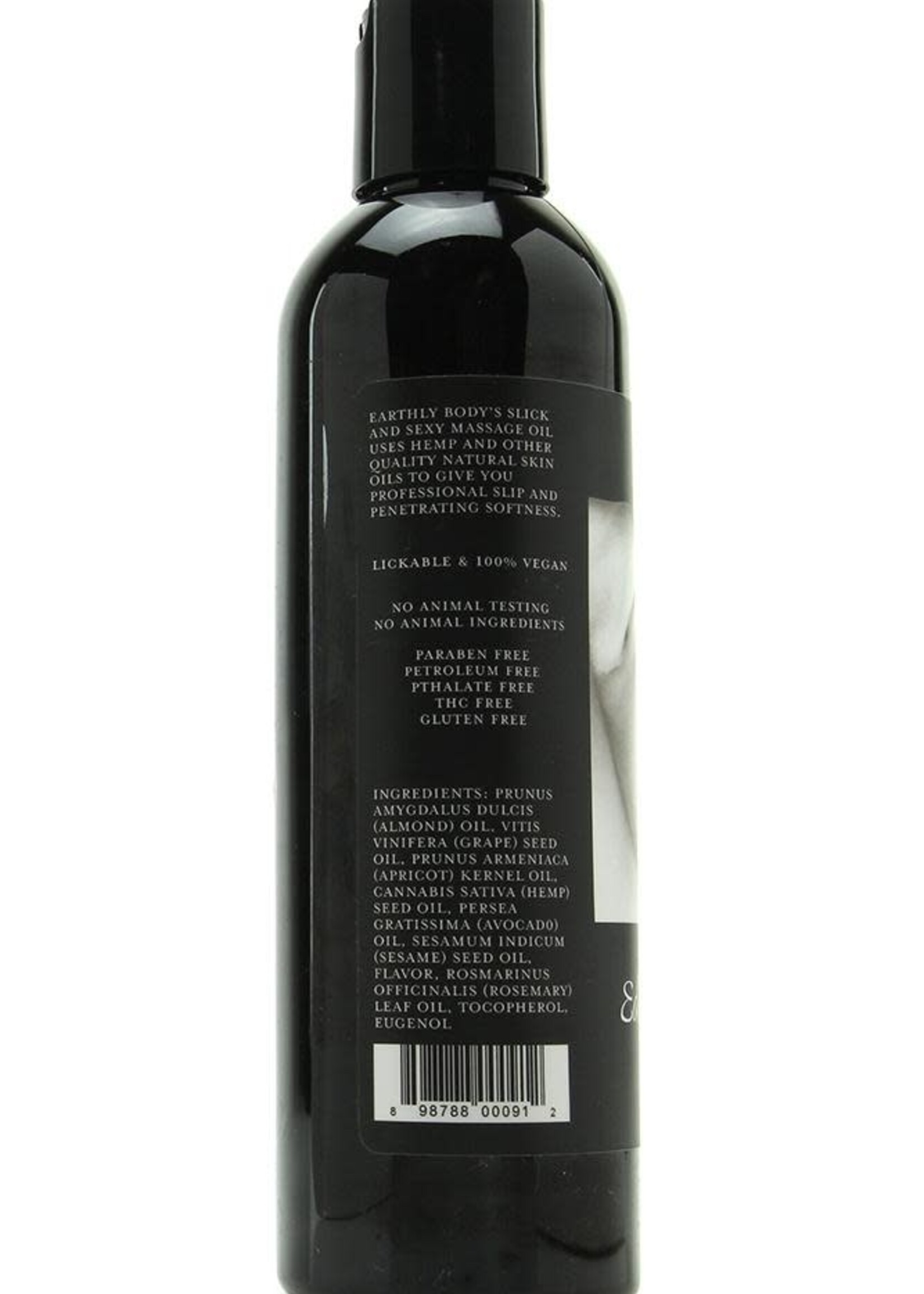 Earthly Body Earthly Body - Edible Massage Oil - Cherry Burst - 8 oz
