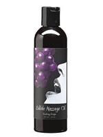 Earthly Body Earthly Body - Edible Massage Oil - Gushing Grape - 8 oz