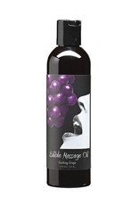 Earthly Body Earthly Body - Edible Massage Oil - Gushing Grape - 8 oz