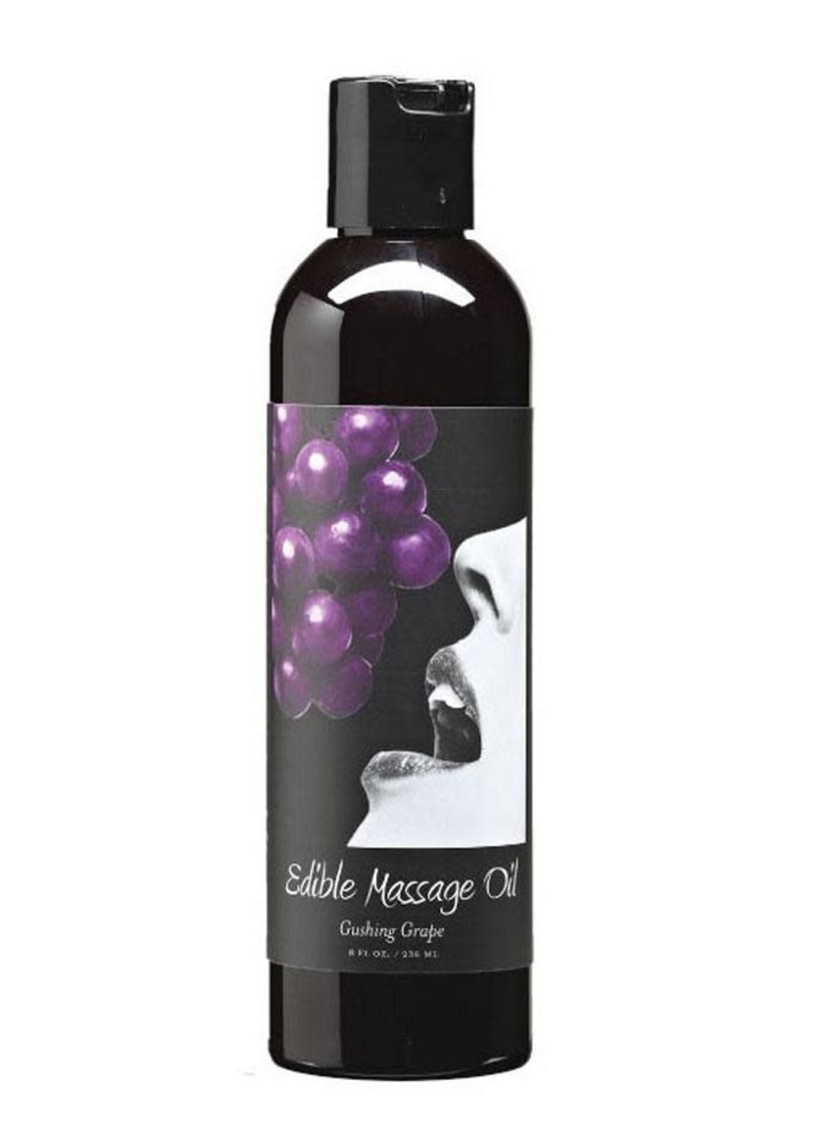 Earthly Body Earthly Body - Edible Massage Oil - Gushing Grape - 8 oz