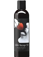 Earthly Body Earthly Body - Edible Massage Oil - Strawberry - 8 oz