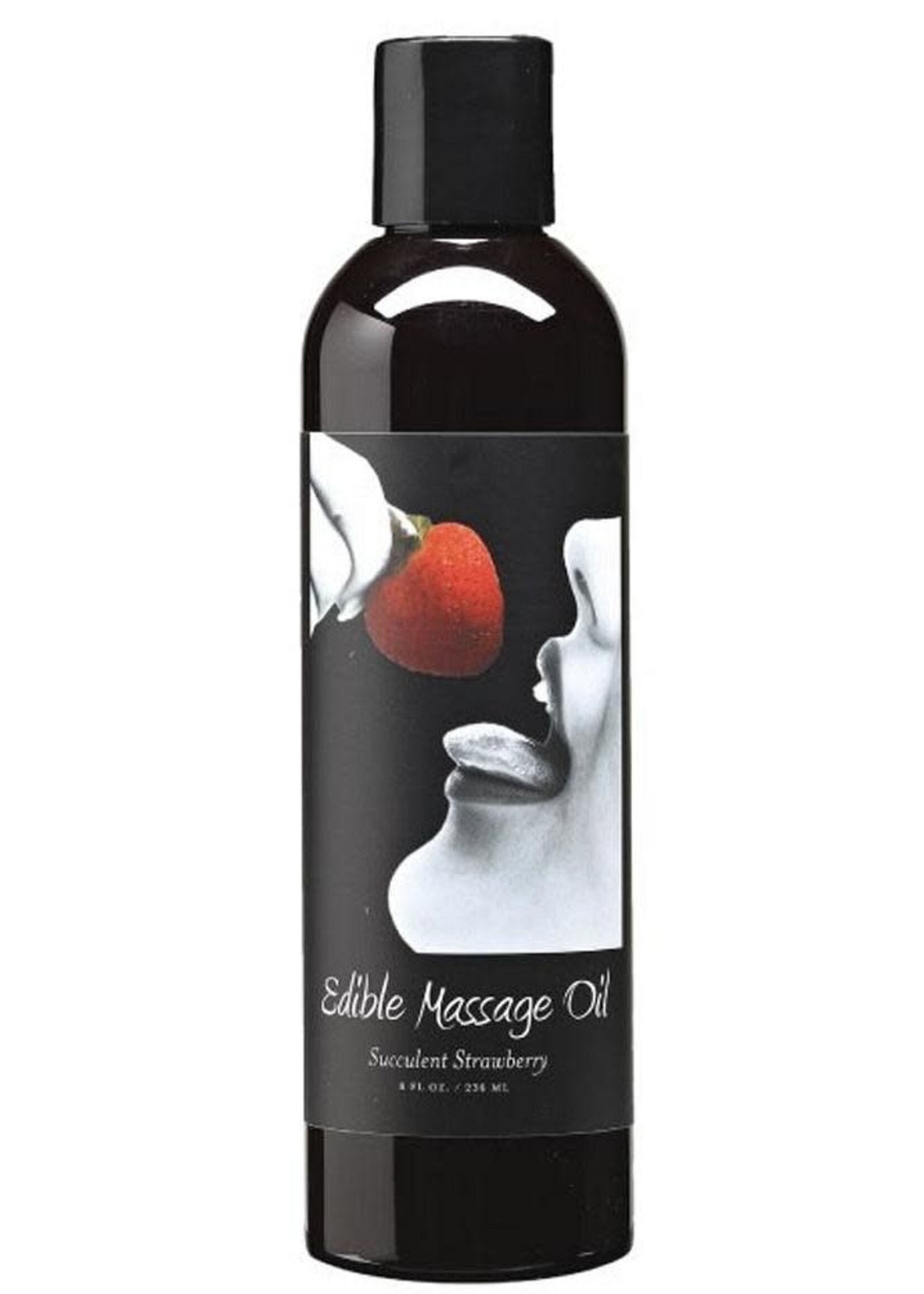 Earthly Body Earthly Body - Edible Massage Oil - Strawberry - 8 oz