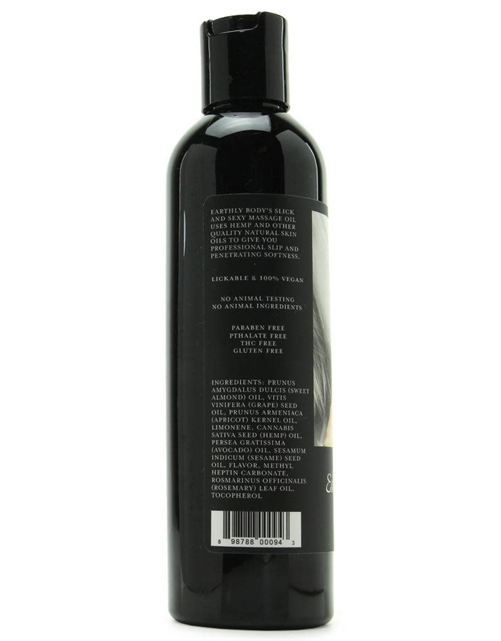 Earthly Body Earthly Body - Edible Massage Oil - Watermelon - 8oz