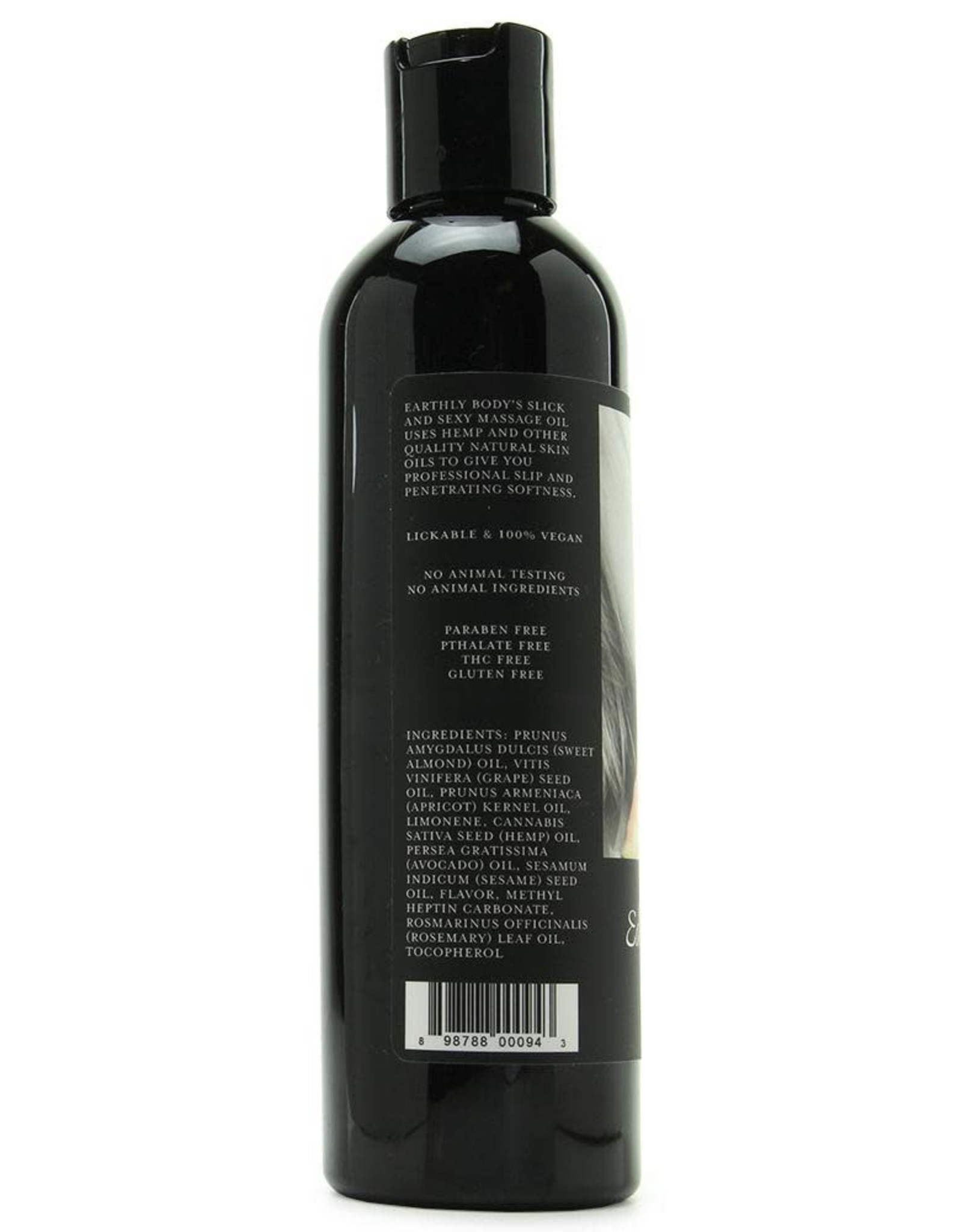 Earthly Body Earthly Body - Edible Massage Oil - Watermelon - 8oz