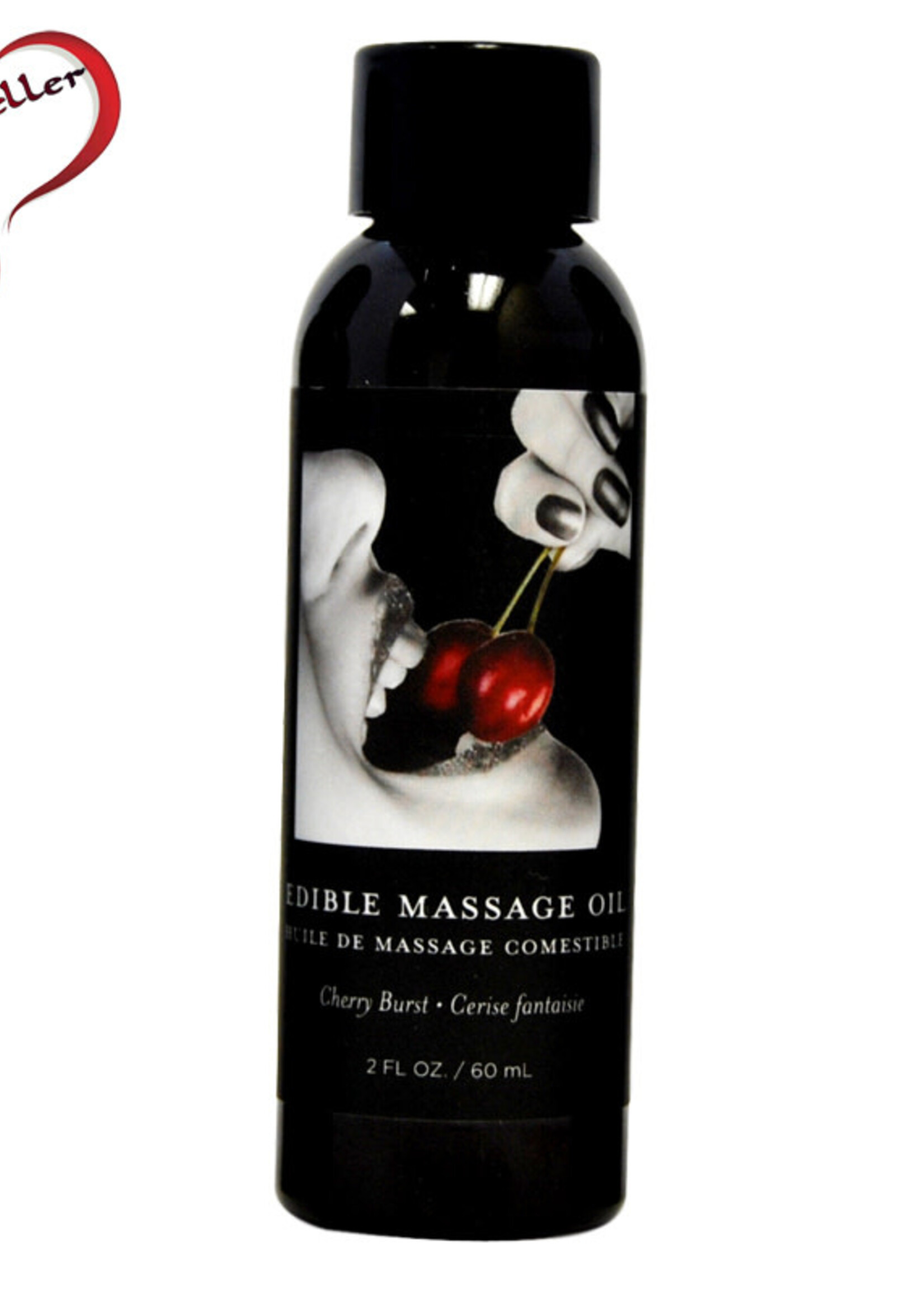 Earthly Body Earthly Body - Edible Massage Oil - Cherry Burst - 2oz