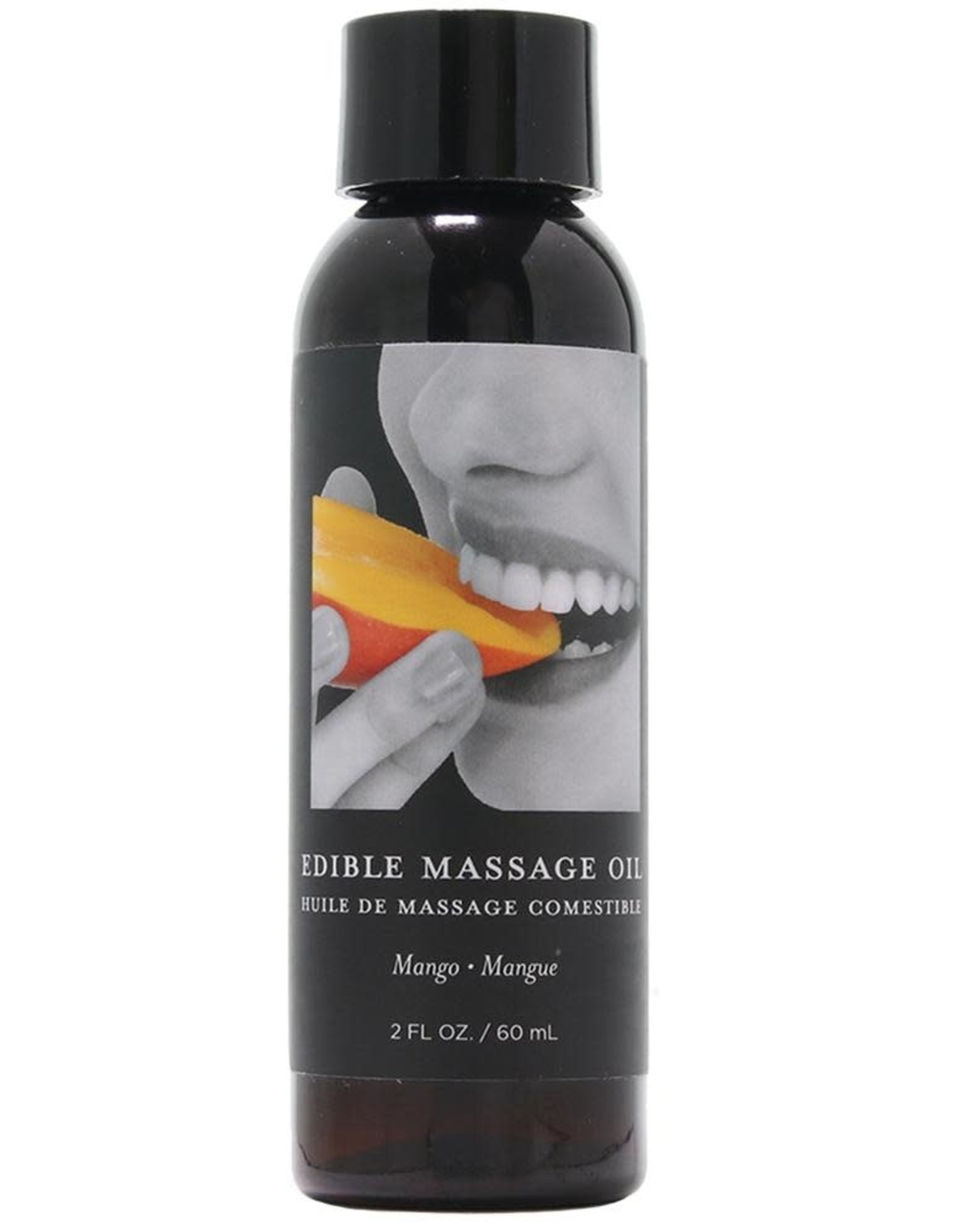 Earthly Body Edible Massage Oil Mango 2 Oz Sensationo