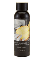 Earthly Body Earthly Body - Edible Massage Oil - Pineapple - 2oz
