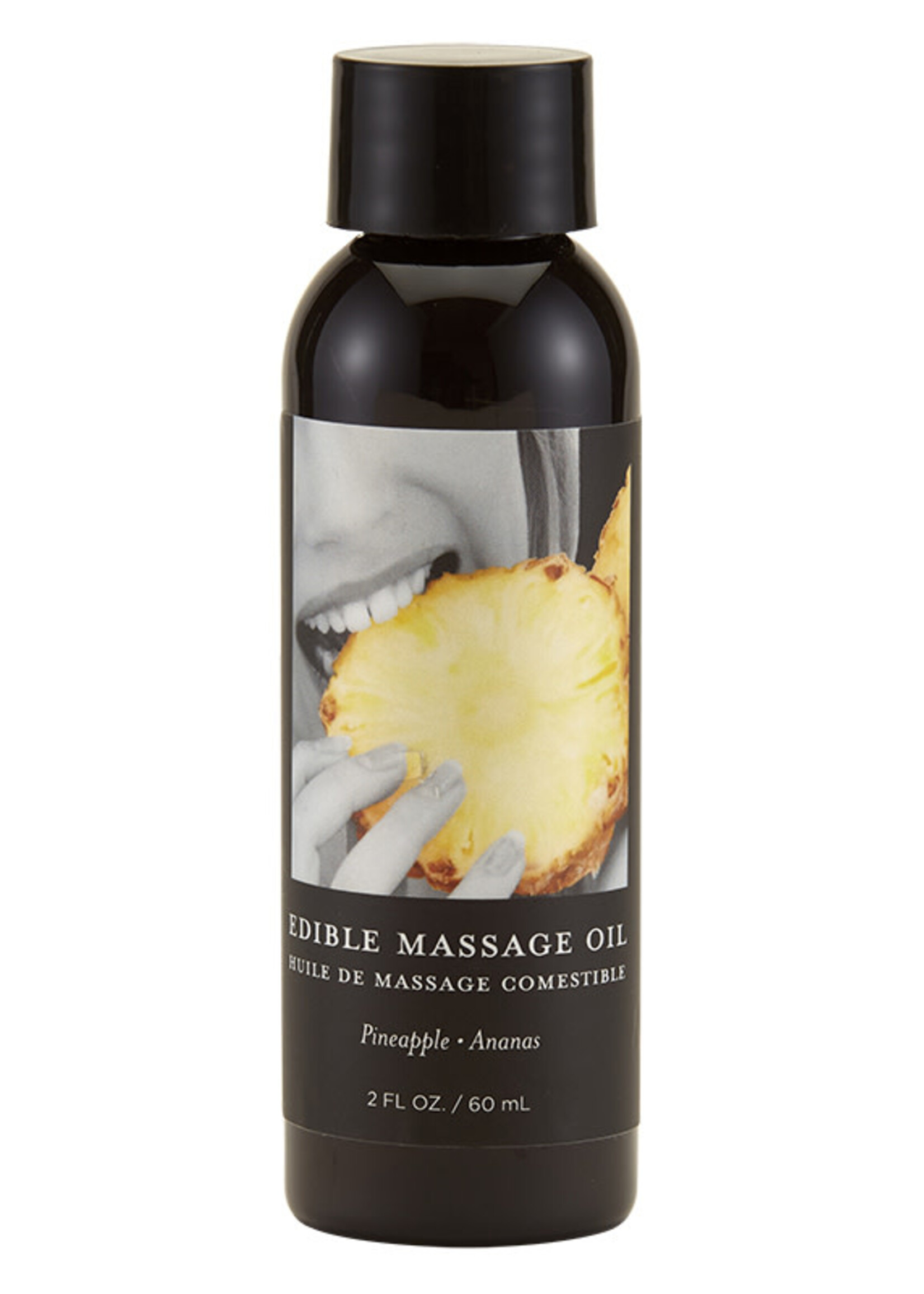 Earthly Body Earthly Body - Edible Massage Oil - Pineapple - 2oz
