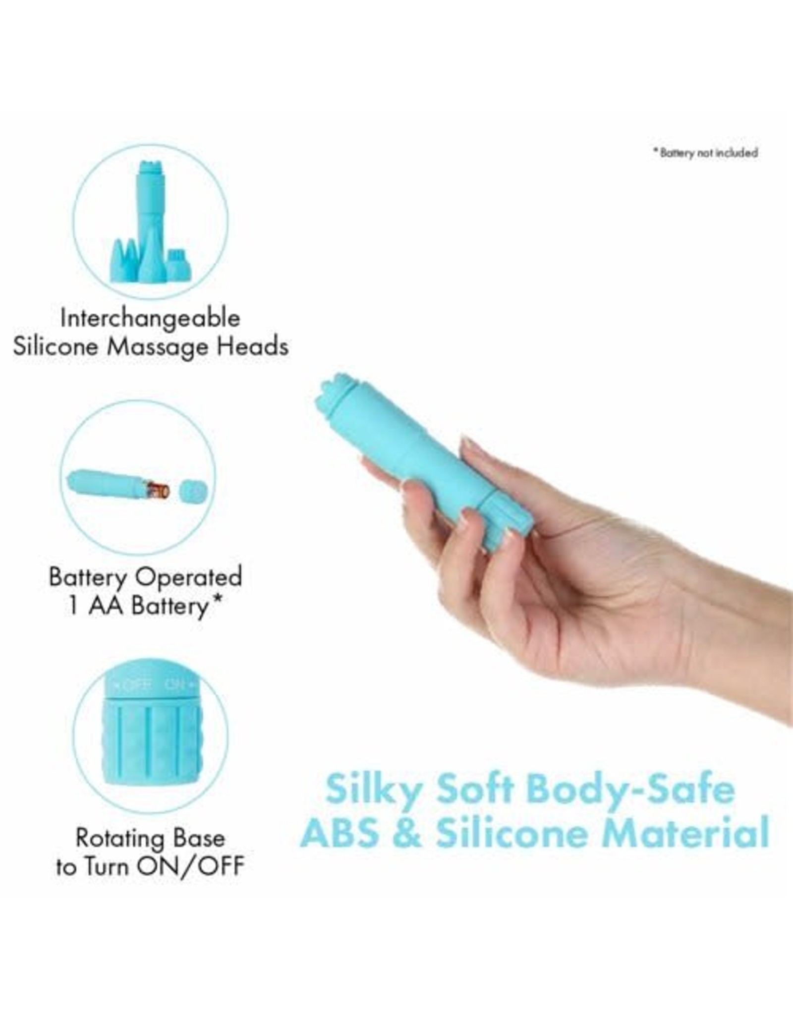 BMS Factory Pure Love - Massage Pen - Blue