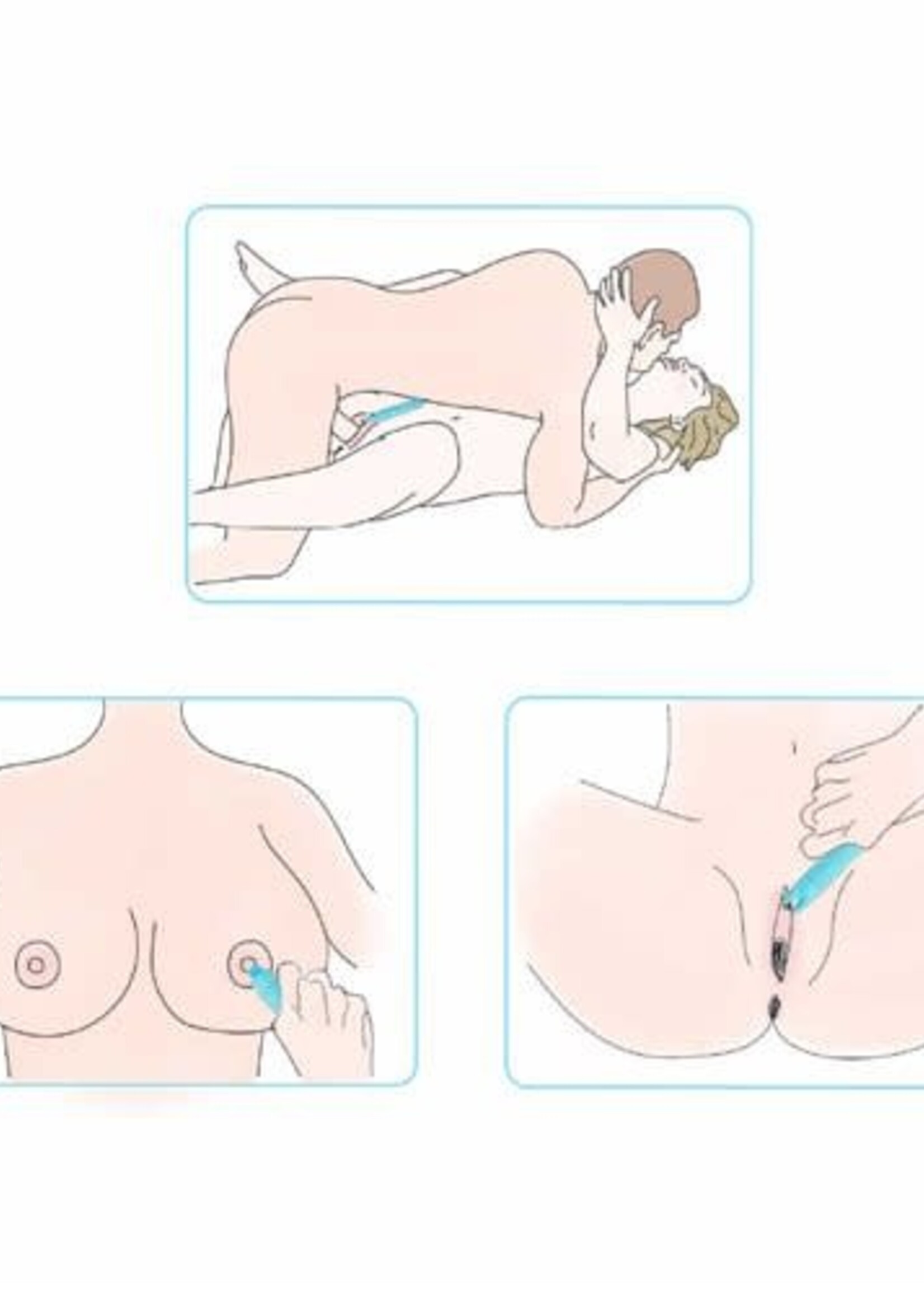 BMS Factory Pure Love - Massage Pen - Blue