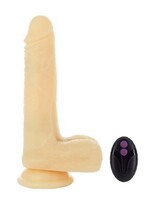 BMS Factory Pure Love - Vibrating and Rotating Dong with Remote  Control