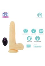 BMS Factory Pure Love - Vibrating and Rotating Dong with Remote  Control