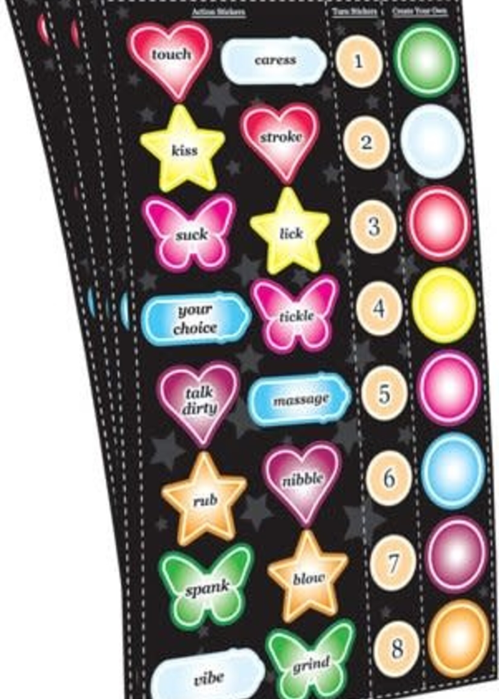 BMS Factory Foreplay Your Way - Sticker Game