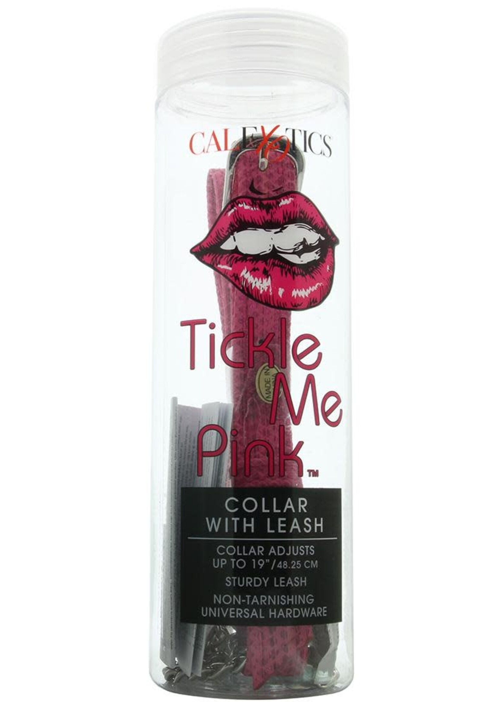 Calexotics Tickle Me Pink - Collar and Leash