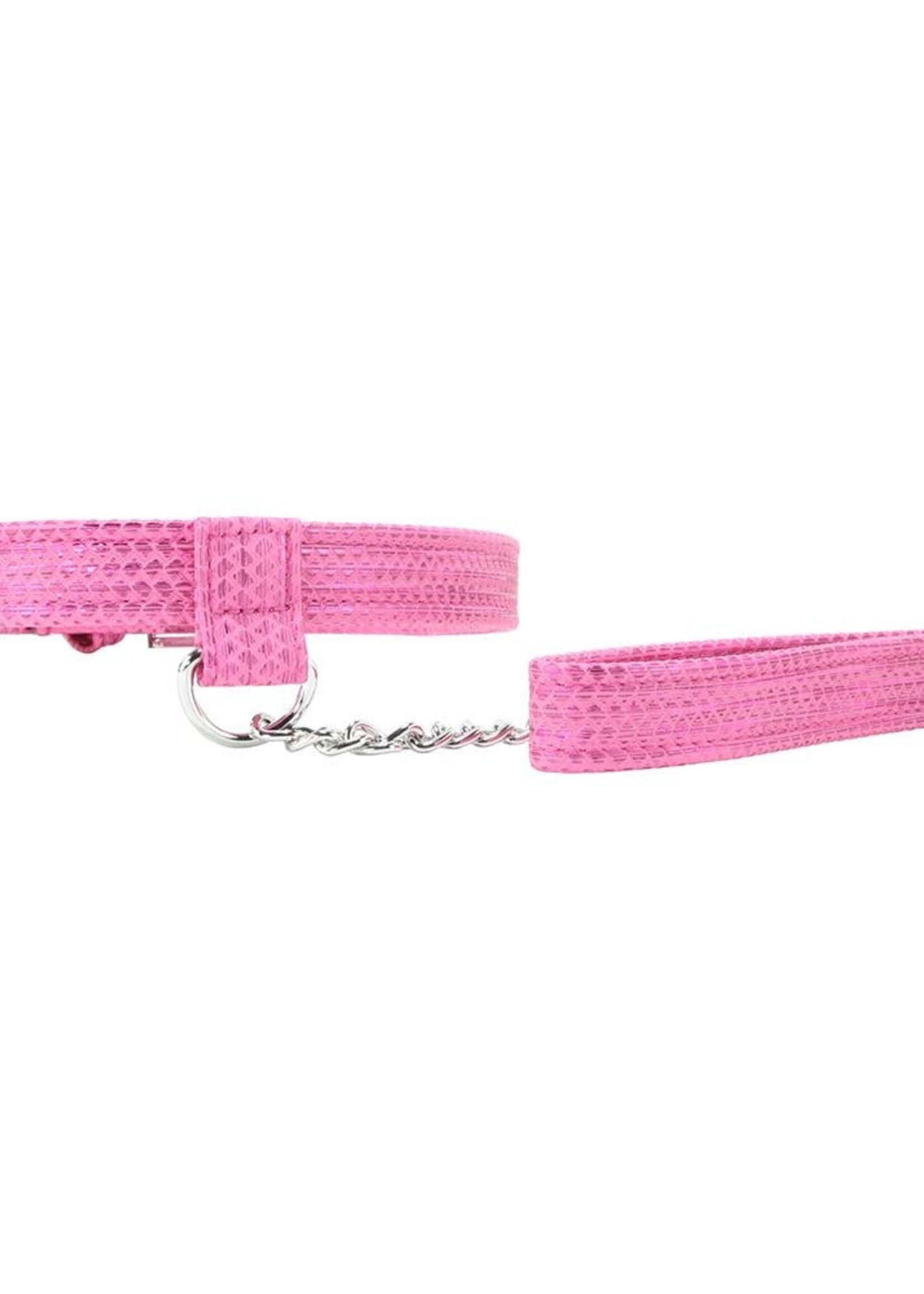 Calexotics Tickle Me Pink - Collar and Leash