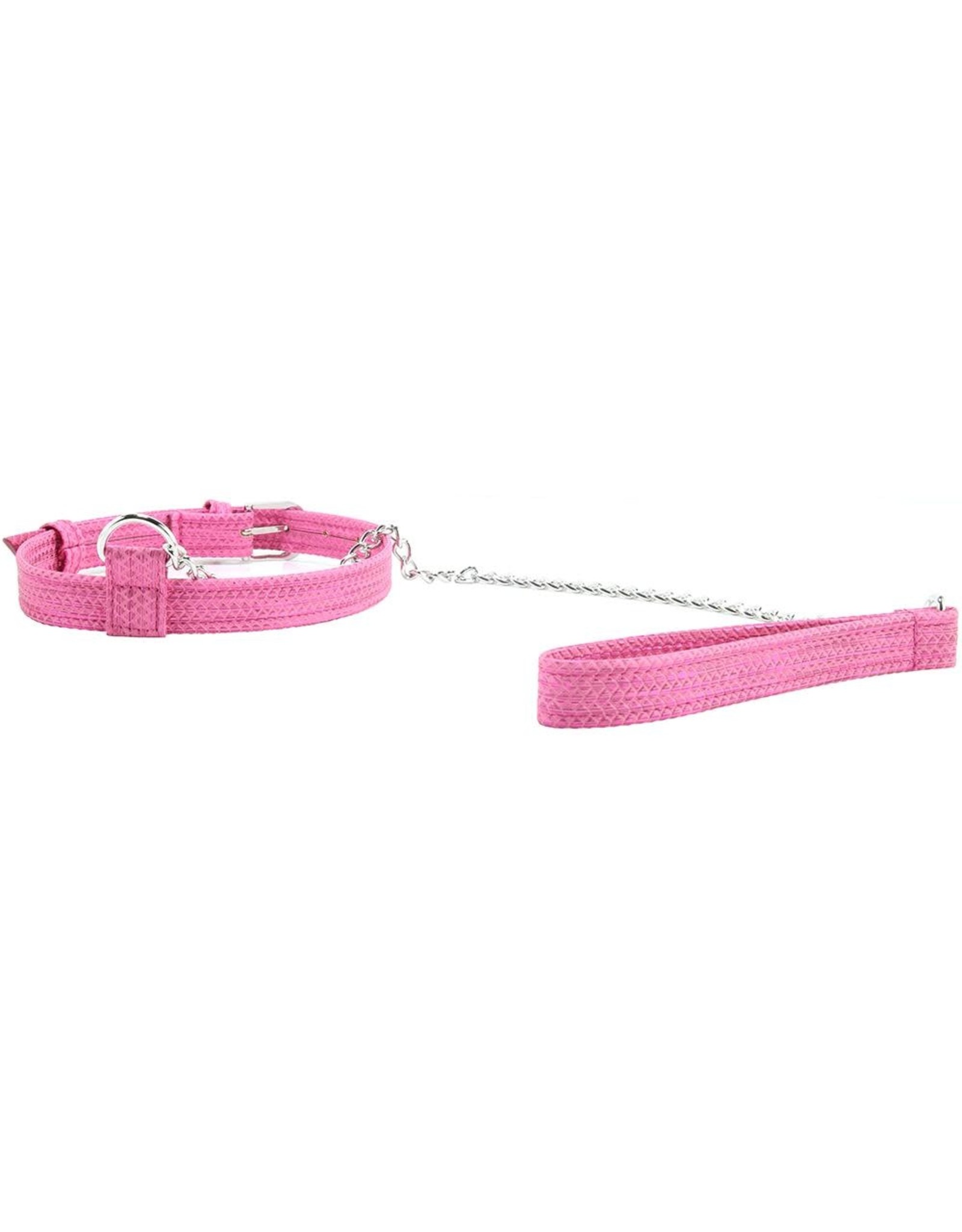 Calexotics Tickle Me Pink - Collar and Leash