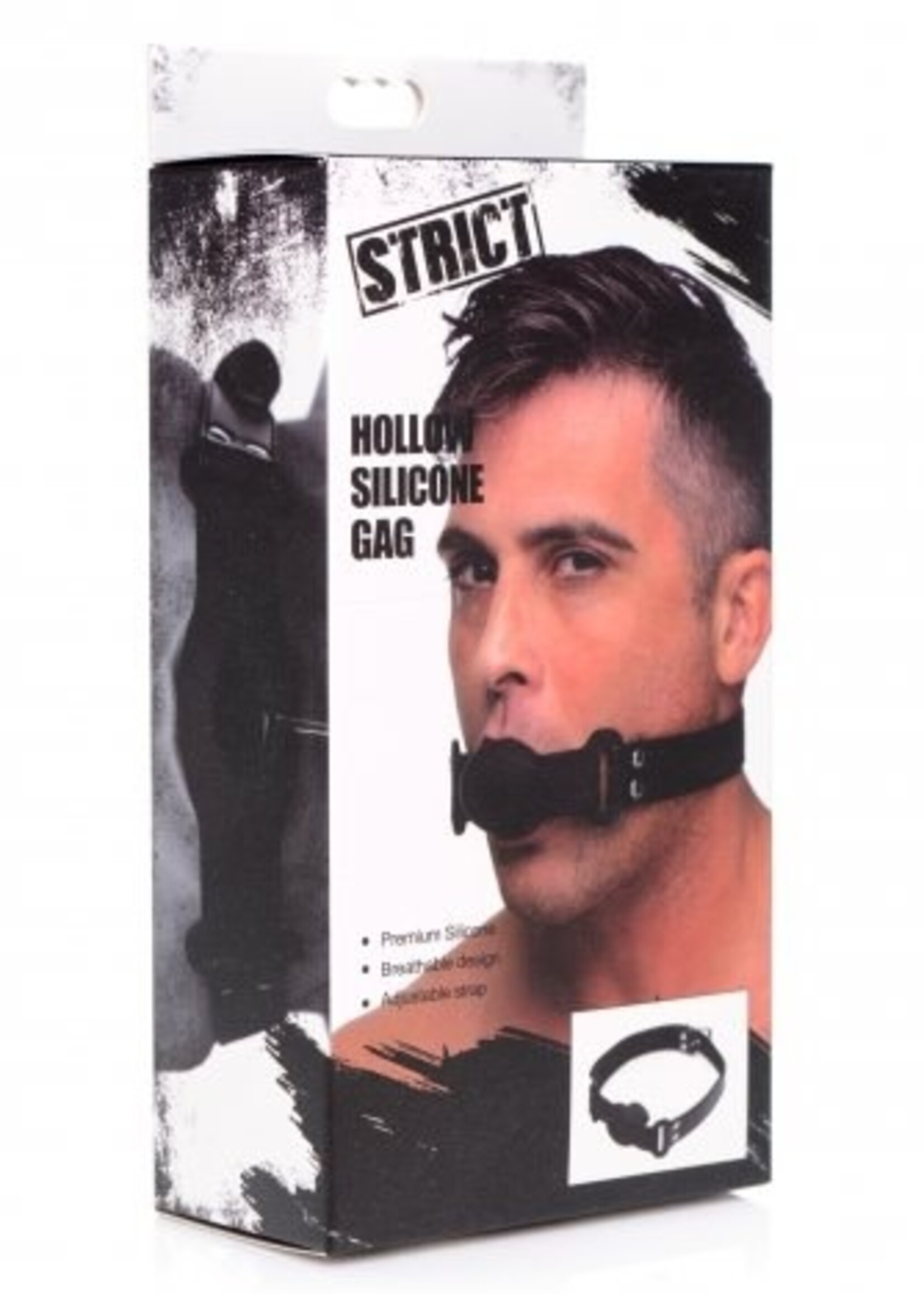 Strict Strict - Hollow Silicone Gag