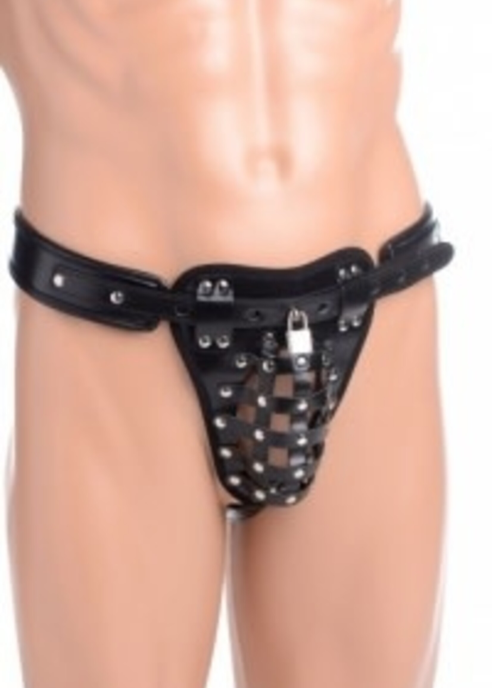 Strict Strict - Safety Netted Male Chasity Belt