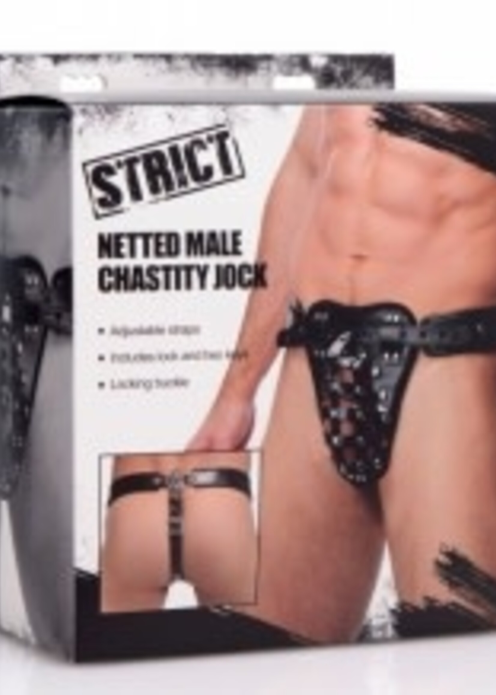 Strict Strict - Safety Netted Male Chasity Belt