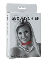 Sportsheets Sex & Mischief - Red Day Collar